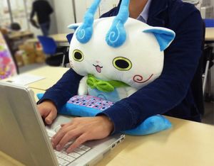 Подушки для здоровой работы за компьютером — новый хит японских офисов
