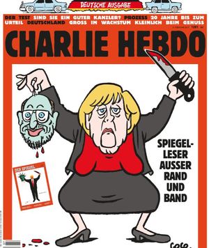 Новый «шедевр» Charlie: зачем Меркель отрезала голову Шульцу