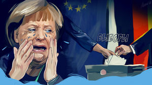Меркель, давай, до свидания: немцы собирают канцлера в «последний путь».