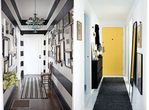 Как декорировать узкий коридор: 22 идеи