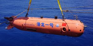 Китайский подводный планер поставил новый мировой рекорд по глубине погружения