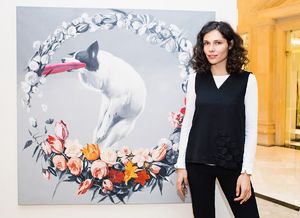 Полина Аскери представила эксклюзивную экспозицию Askeri Gallery в Крокус Сити Молле