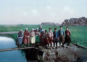 Цветные фото Голландии 1890-х годов