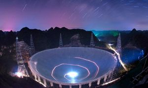 В Китае открыли для посещения туристами крупнейший радиотелескоп в мире