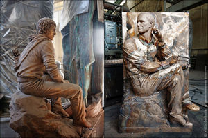 Как делают памятники и скульптуры