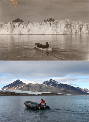 7 шокирующих фото, иллюстрирующих климатические изменения в Арктике