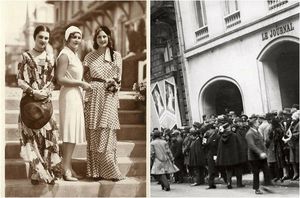 Один из первых европейских конкурсов красоты Мисс Европа 1930