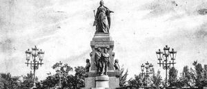 Возрождение памятника Екатерине II в Симферополе