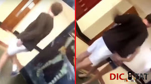 Видео, в котором школьница телепортиловалась в коридор, взорвало сеть