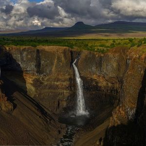 Самый большой водопад в России