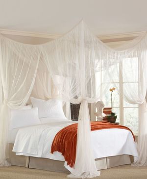 Романтичная спальня: 17 кроватей с балдахинами