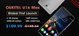 Смартфон OUKITEL U16 Max поступил в продажу и сразу со скидкой