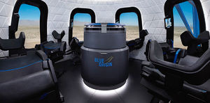 Blue Origin показала дизайн капсулы для космических туристов