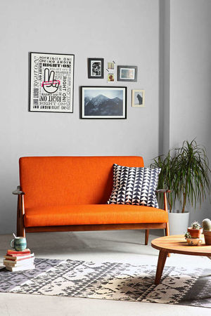 Кусочек солнца в комнате: 16 примеров использования оранжевого цвета