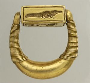 Кольца и печатки древнеегипетских "королей" фараонов.