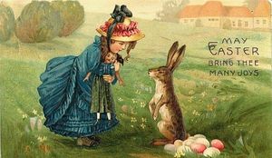 Почему у католиков яйца несут кролики?