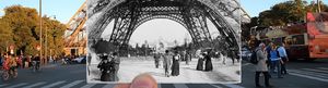 Как Париж изменился за 100 лет 