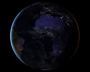 Черная жемчужина. Опубликована карта ночной Земли