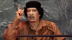 Каддафи перед смертью предсказал будущее для Украины, Беларуси и России.
