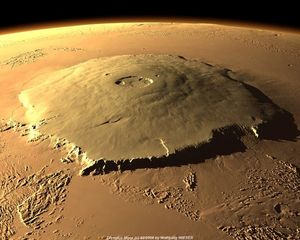 Гора Олимп, которая на Марсе