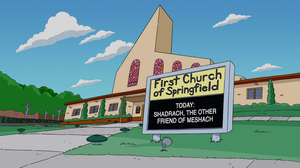 В новой серии "Симпсонов" Гомер ловит покемонов в храме