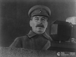 ФОМ: половина россиян одобряет действия Сталина в годы войны