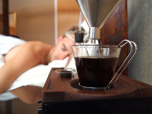 Этот будильник поднимет вас на ноги чашечкой ароматного кофе