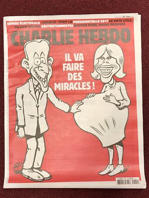 Charlie Hedbo жестоко оскорбил жену Макрона