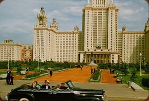 Москва 1956 года в фотографиях Жака Дюпакье