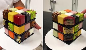 Как выглядит торт, в котором 18 разных вкусов