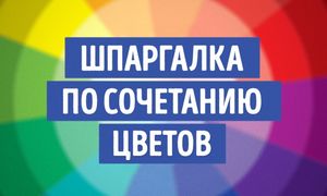 Крутая шпаргалка по сочетанию цветов