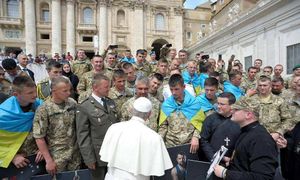 Папа Римский встретился с «АТОшниками» в Ватикане