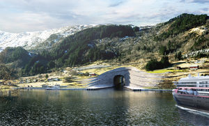 Уникальный проект тоннеля для кораблей в Норвегии