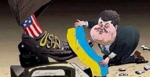 Американские хозяева в посольстве США отказались защищать украинских холуев.