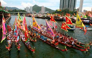 Фестиваль лодок-драконов будет пройдет в Гонконге в начале июня