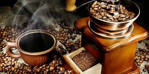 Состав и свойства кофе, зеленые зерна кофе. Состав жареного кофе.