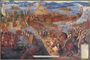 Мексиканская экспедиция Кортеса. Осада и падение Теночтитлана