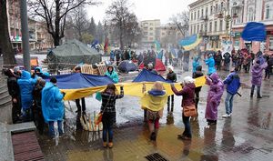 Жители Украины стали считать свою страну чужой и враждебной.