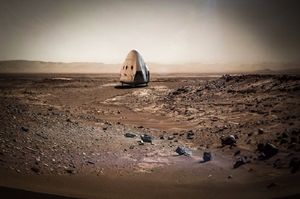 «Красный дракон» SpaceX летит на Марс уже в 2018 году