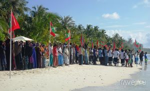 Мальдивы. Места обитания. Остров Дигура