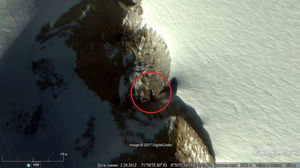 Российский исследователь нашел на снимках Антарктиды «вход в бункер Гитлера»