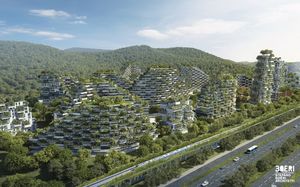 Первый в мире лесной город построят в Китае к 2020 году 