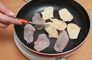 Экзотика на кухне. Салат с хурмой и куриным мясом