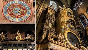 30-метровые часы Страсбургского собора – шедевр эпохи Возрождения
