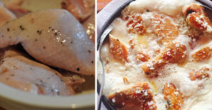 Чкмерули — блюдо грузинской кухни. Готовим курицу и удивляем домашних