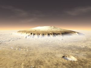 Молодые вулканы Марса могли поддерживать жизнь
