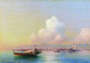 Вид Венеции со стороны Лидо