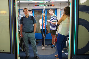 Новый метропоезд "Москва"