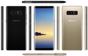 Официальное изображение Samsung Galaxy Note 8 попало в сеть