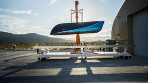 Hyperloop One провела высокоскоростные испытания транспортной системы будущего
